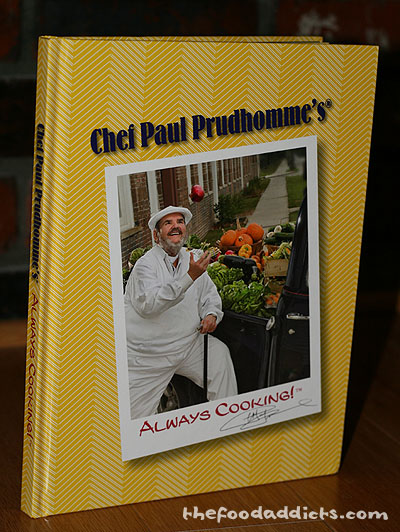 Cooking Shows  on Paul Prudhomme   S    Always Cooking     Cookbook   The Food Addicts